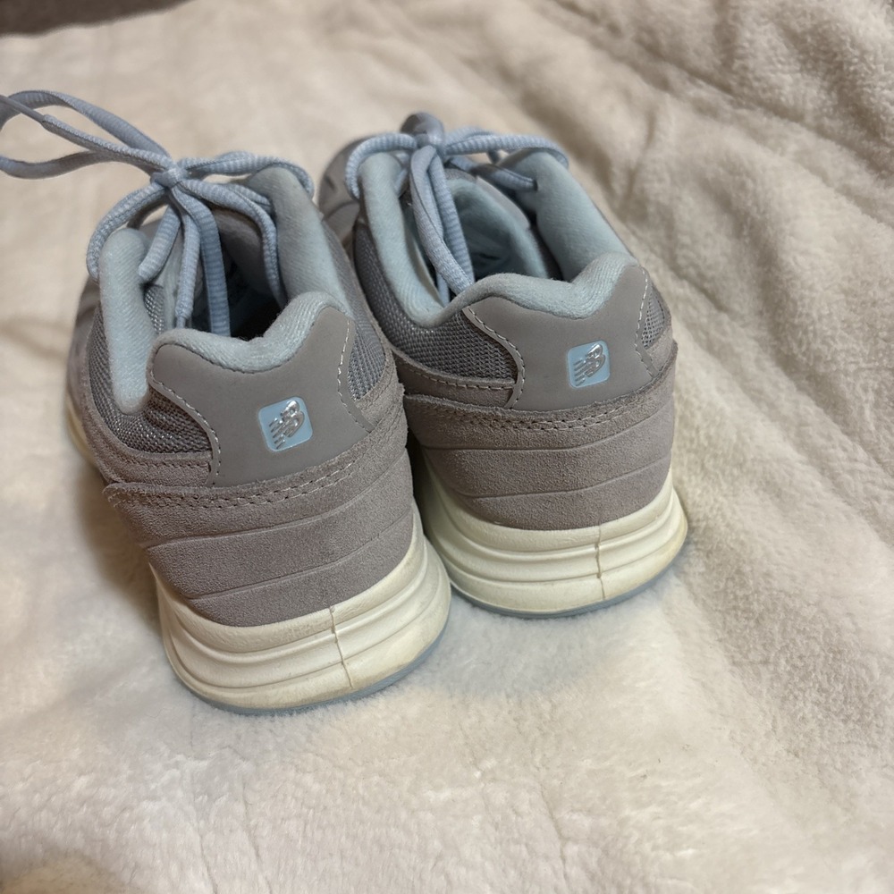 New Balance Size 7.5 Walking Shoe Women's Silver Blue Athletic Tennis Sneaker - Picture 4 of 11